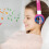 Lexibook HPBT010BB Barbie Bluetooth & Wired Foldable Headphones 6