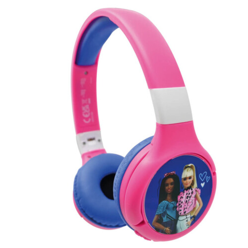 Cuffie Barbie 2 in 1 Bluetooth e Cablate per bambini con limitazione del volume - LEXIBOOK 1