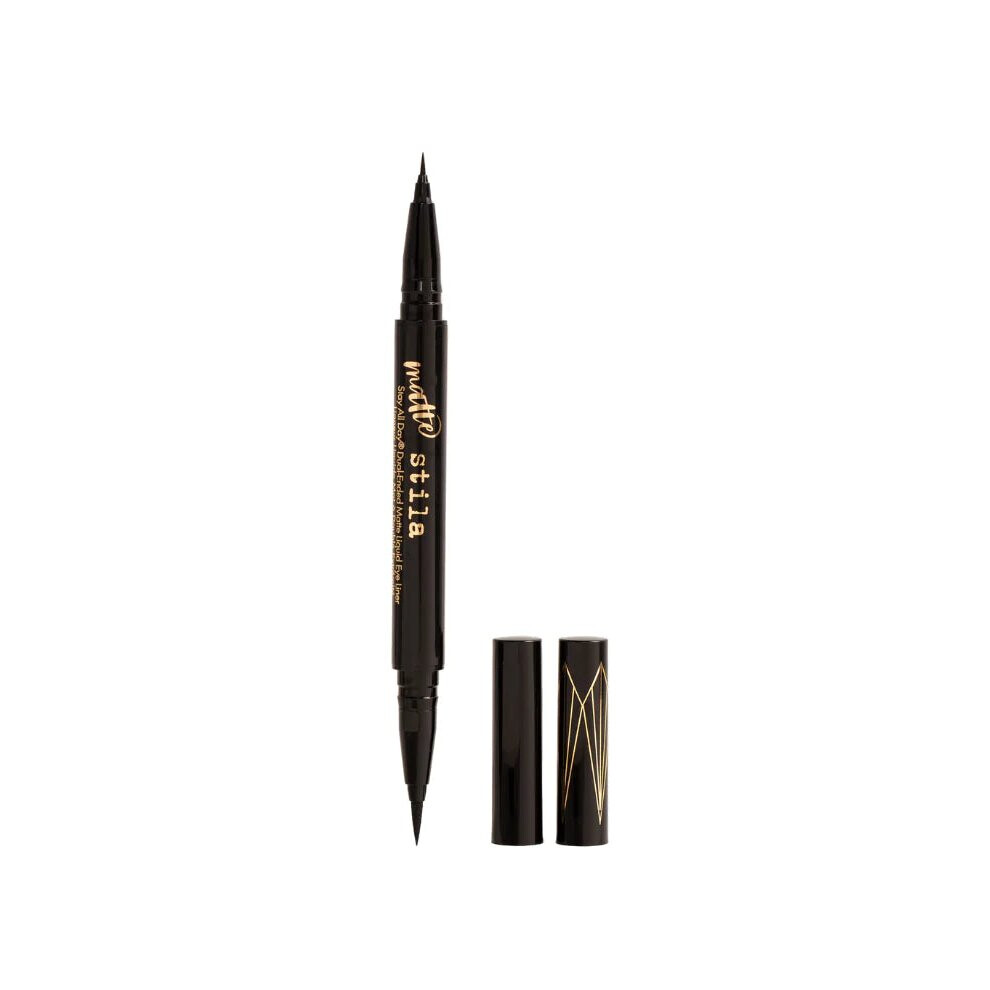 Stila Stay All Day Dual-Ended Liquid Eye Liner - Matte Intense Black