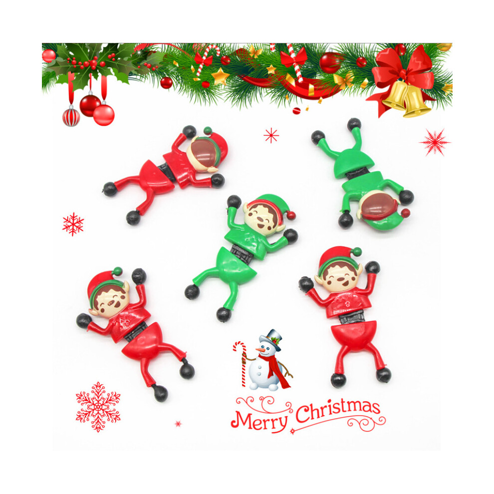 6PCS Elf Window Crawlers - Stocking Toy Loot/Party Bag Fillers Kids-image-OPC-PBXQNTQ-NEW