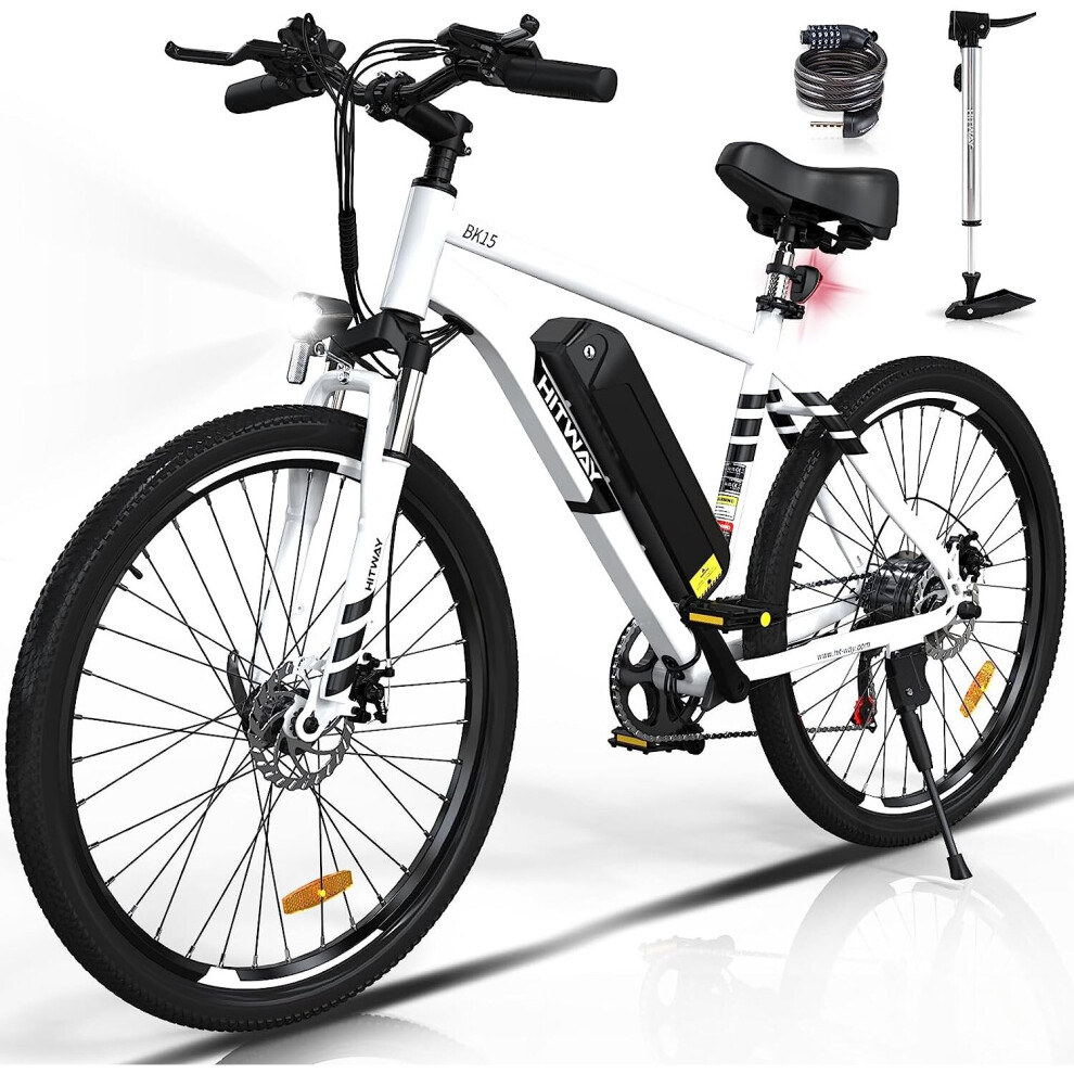 (HITWAY Electric Bike,26" Ebikes, up 90KM Fold Bike Citybike MT Bicycle) HITWAY Electric Bike,26" Ebikes, up 90KM E Bike