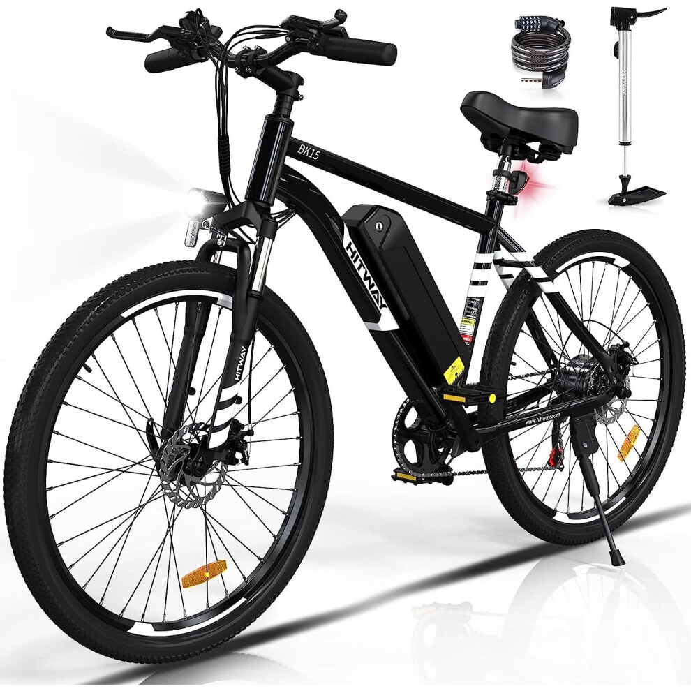 (HITWAY Electric Bike,26" Ebikes, up 90KM Fold Bike Citybike MT Bicycle) HITWAY Electric Bike,26" Ebikes, up 90KM E Bike