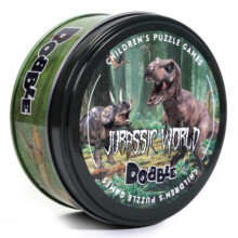 (Jurassic World) English Card Game Dobble Parentchild Gathering Card Puzzle