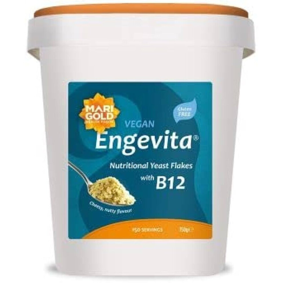 Marigold Health Foods Engevita Nutritional Yeast Flakes With B12 650G
