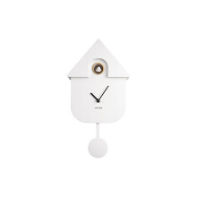 (White) Karlsson Modern Cuckoo Wall Clock