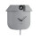 Karlsson (Mouse Grey) Karlsson Modern Cuckoo Wall Clock 3
