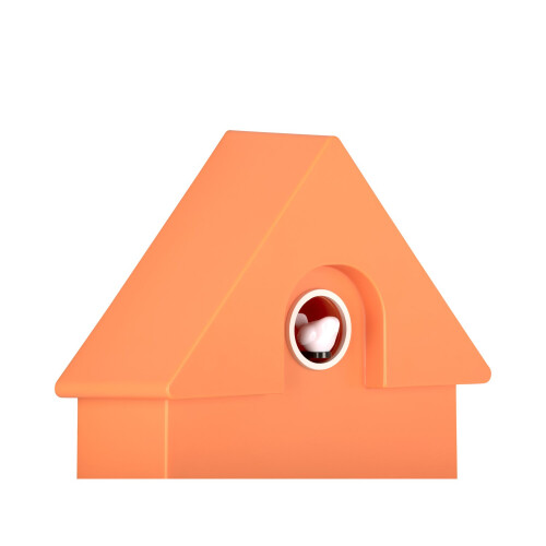 Karlsson (Soft Orange) Karlsson Modern Cuckoo Wall Clock 2
