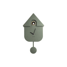 (Jungle Green) Karlsson Modern Cuckoo Wall Clock