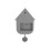 Karlsson (Mouse Grey) Karlsson Modern Cuckoo Wall Clock 2