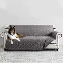 (3 Seater Grey Pet Sofa Cover) Grey Sofa Furniture Covers For Pet Kids Couch UK