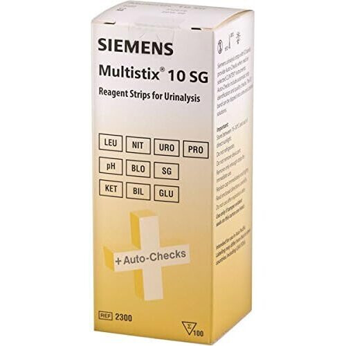 Siemens Multistix 8 Sg Professional Urine Reagent Test Strips X 100 On Onbuy 7235