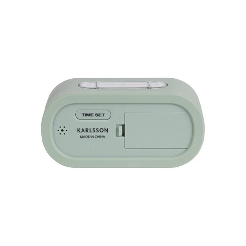 Karlsson (Green) Karlsson Gummy Silicone Alarm Clock with Snooze Function 2
