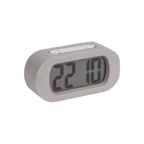 Karlsson (Grey) Karlsson Gummy Silicone Alarm Clock with Snooze Function 1