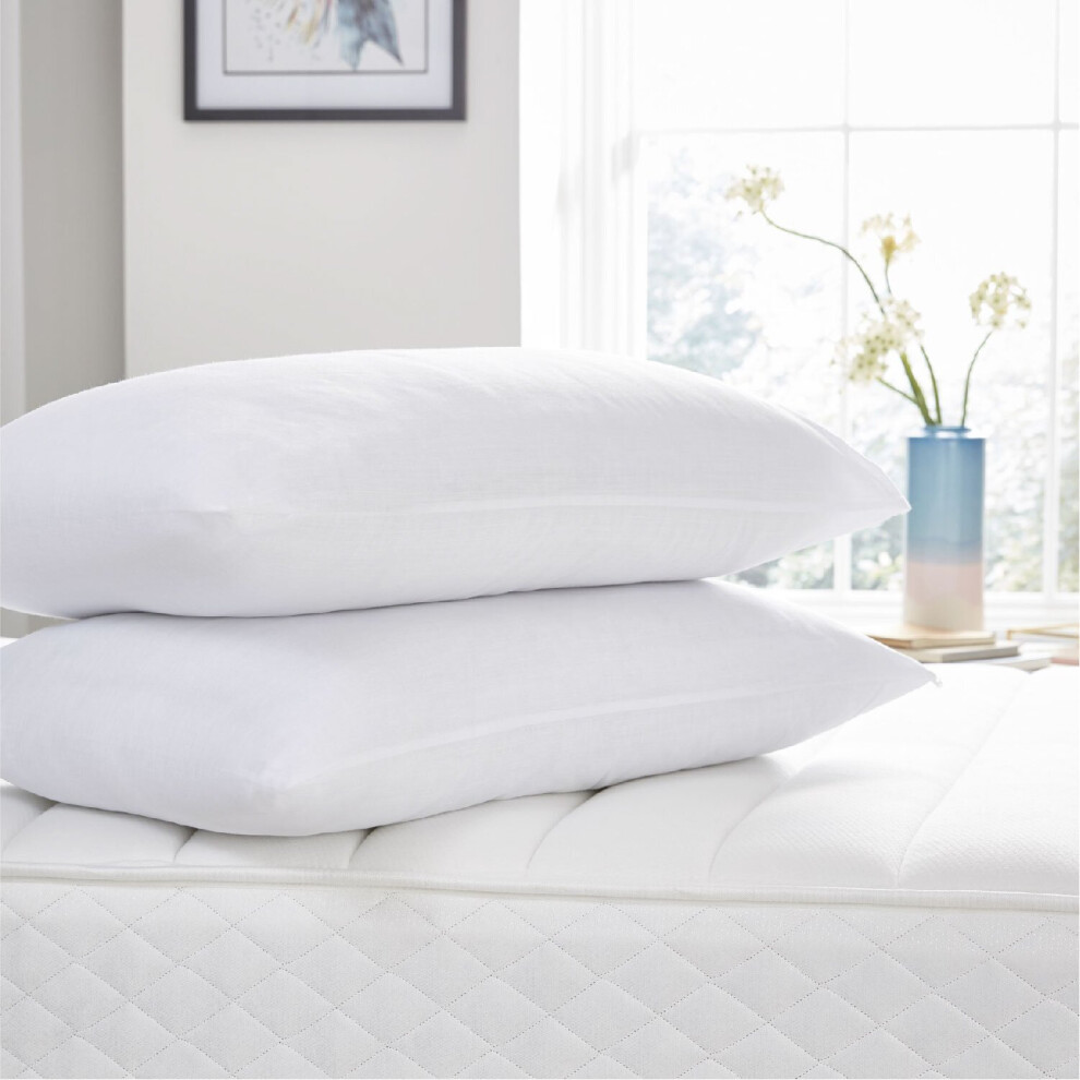 New Imperial Rooms (Bounce Back Pillows) Pack Of 2 Pillows Standard Pillow Stripe Bounce Back