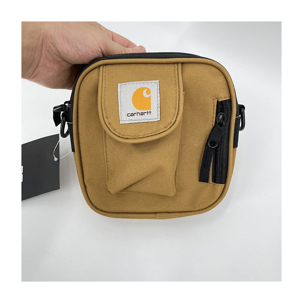 (Khaki) Shoulder Bag Travel Cross Body Carhartt Mens Womens Messenger Utility Travel