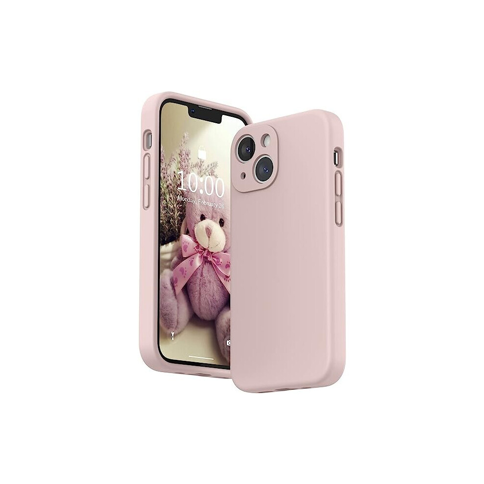 Silicone Case Compatible with iPhone 13 Mini Case 5.4 inch (2021), with Camera Protection Liquid Silicone Soft Gel Rubber Phone Case Cover with Micr