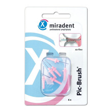 (XX Fine Brush - 0.45mm-1.6mm) Miradent Interdental Brushes for Pic-Brush Holder