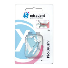 (Conical Brush - 0.5mm -2.5<5.0mm) Miradent Interdental Brushes for Pic-Brush Holder