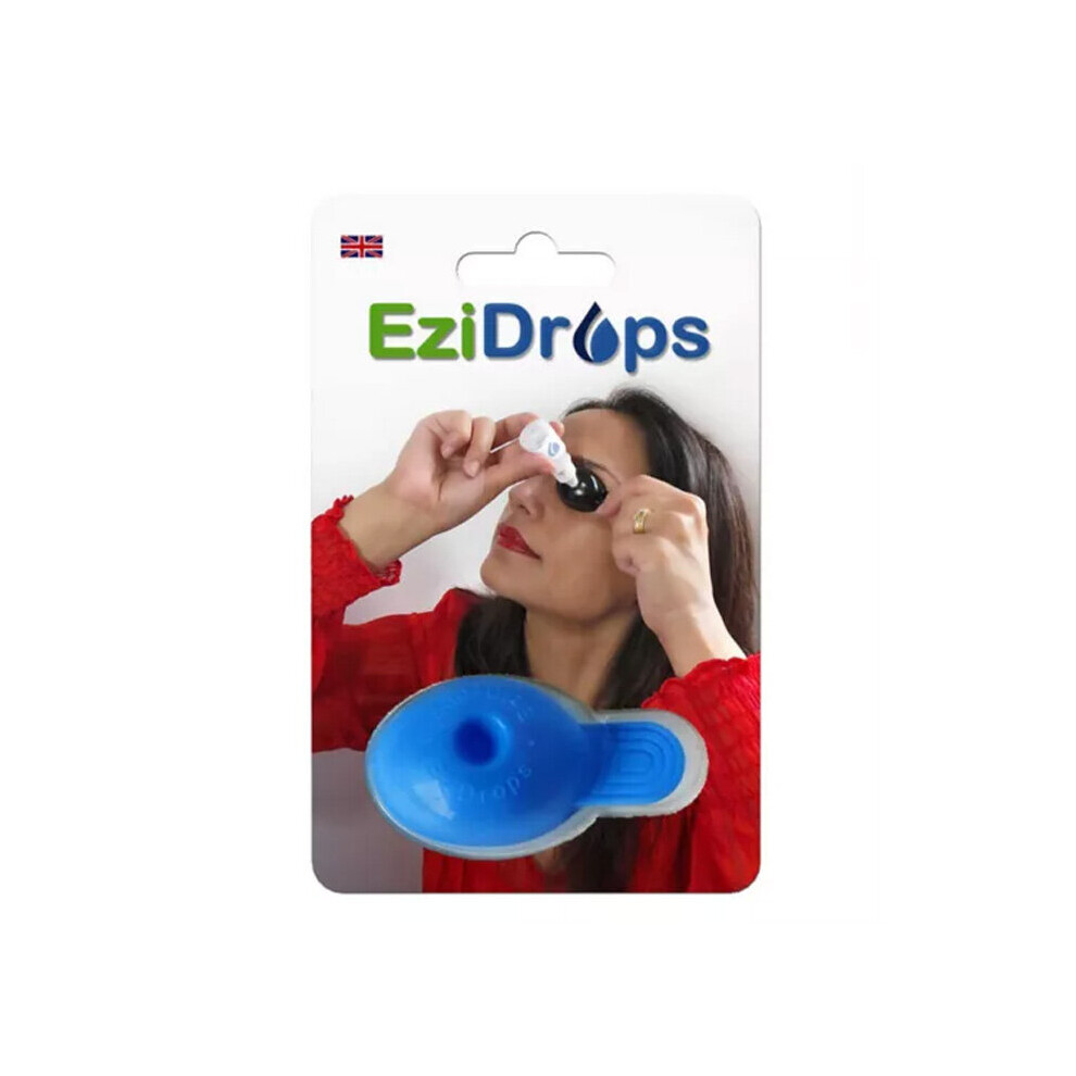 EziDrops Eye Drop Applicator - Blue