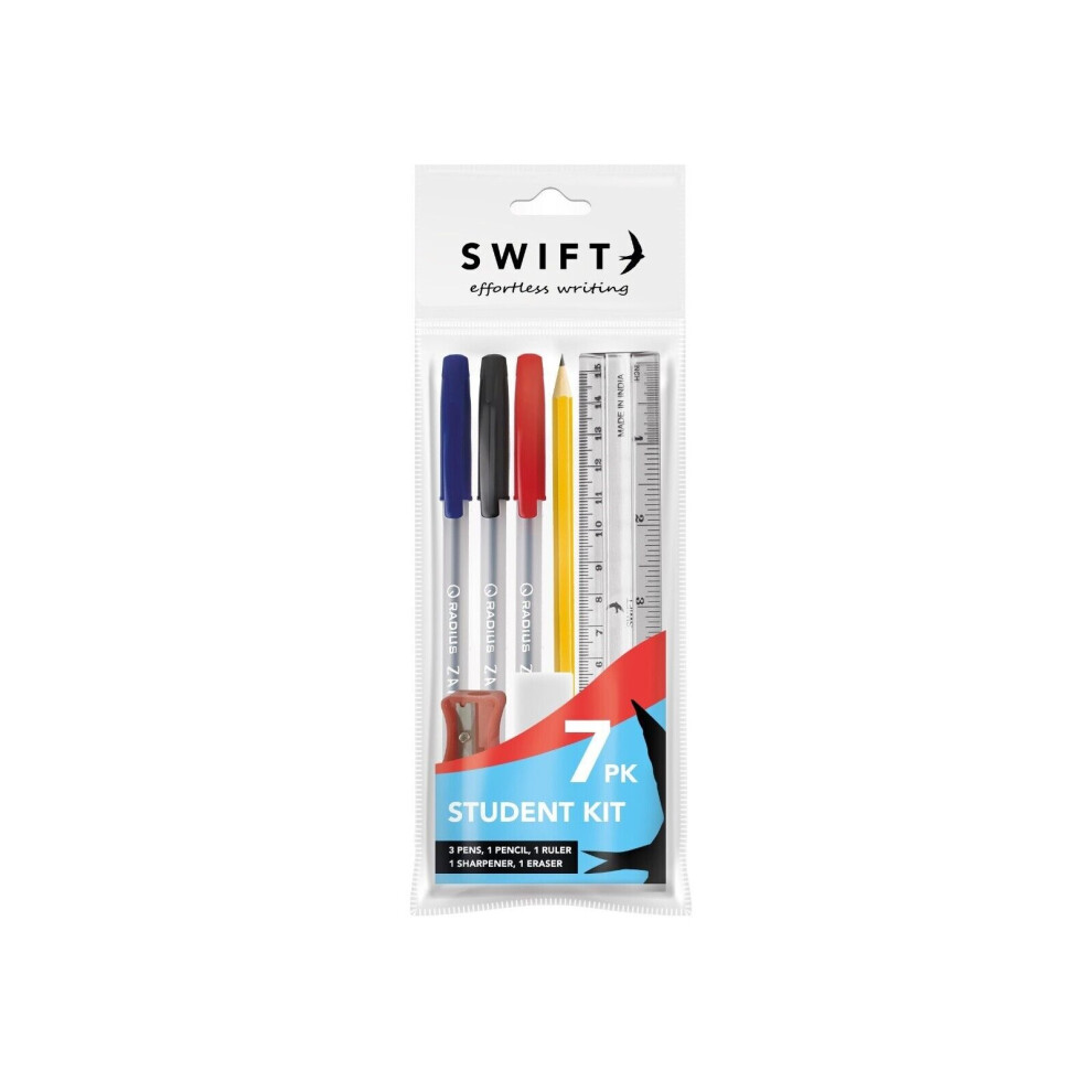 Martello Back To School Stationery Complete Set Exam Student Pens Pencils