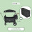 FableKids LEO X4Plus with roof foldable trolley Onyx Black 7