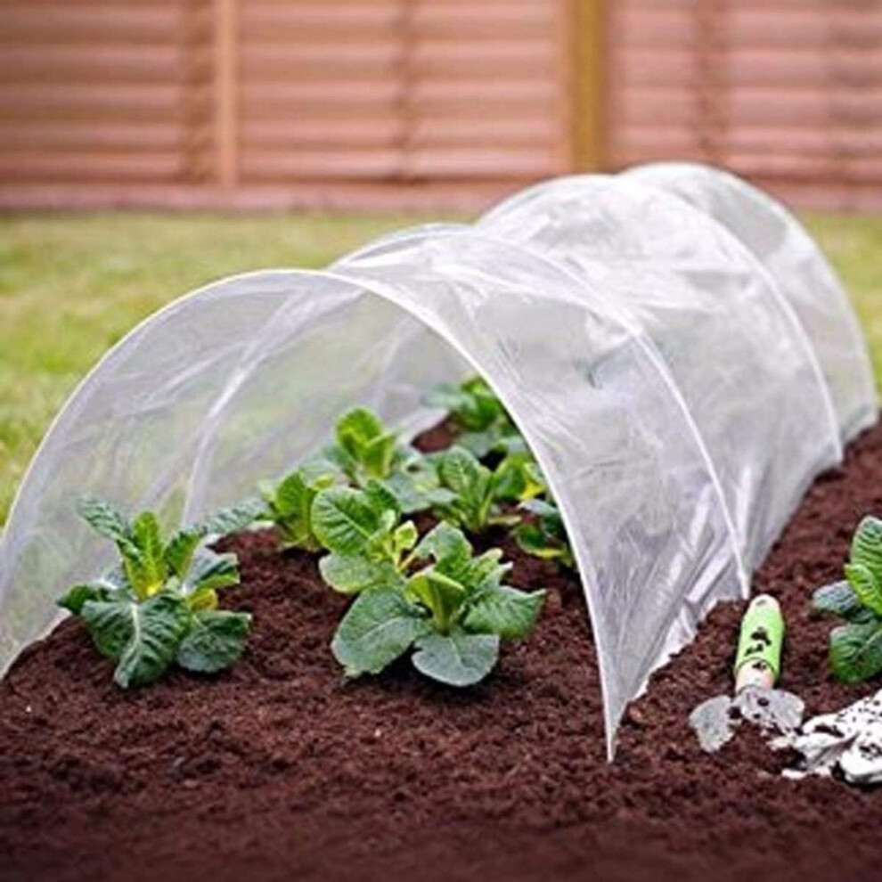 1.5m x 45cm x 42cm Garden Grow Greenhouse Poly Cloche Seedling Tunnel