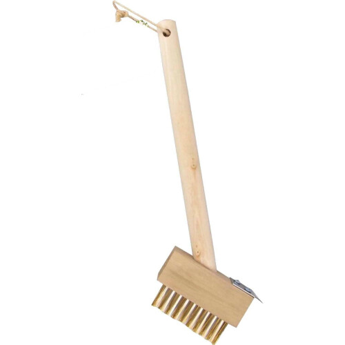 Patio Weeding Brush and Scraper Hand Held Weed Remover Tool Brush 1