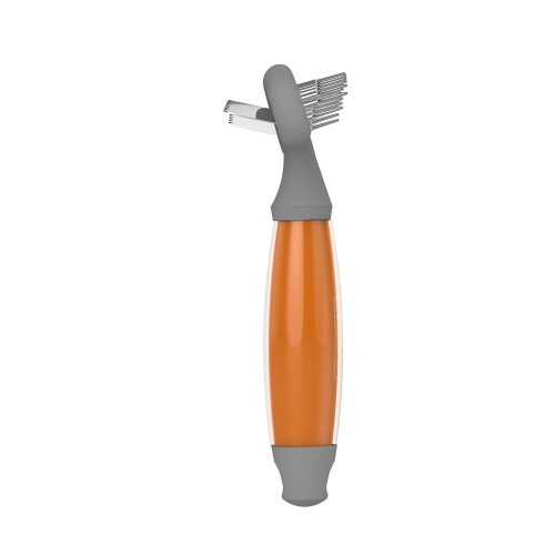 Wahl Wahl Gel Handle Double Row Rake & Shedding Blade 1