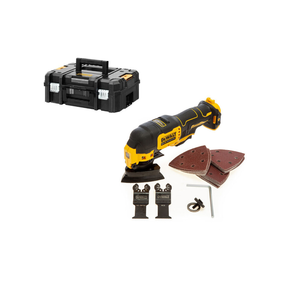 DEWALT DCS353NT 12V XR Brushless Multi Tool Naked With Accessories and Case
