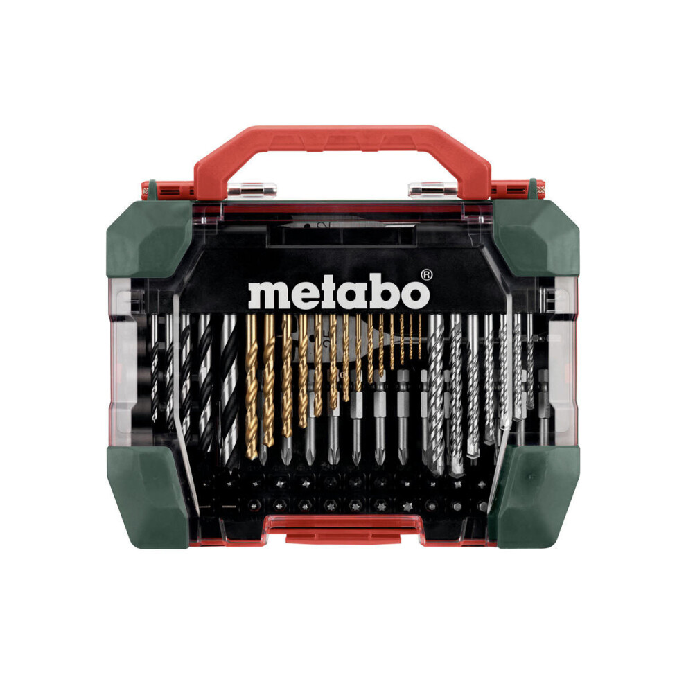 Metabo 626708000 Drill Bit Accessory Set 86 Pieces