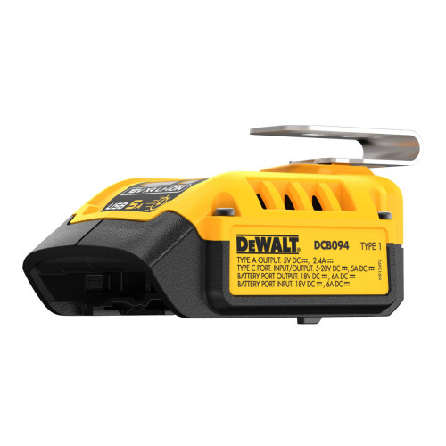 DeWalt DeWALT DCB094K USB Power Delivery Charging Set