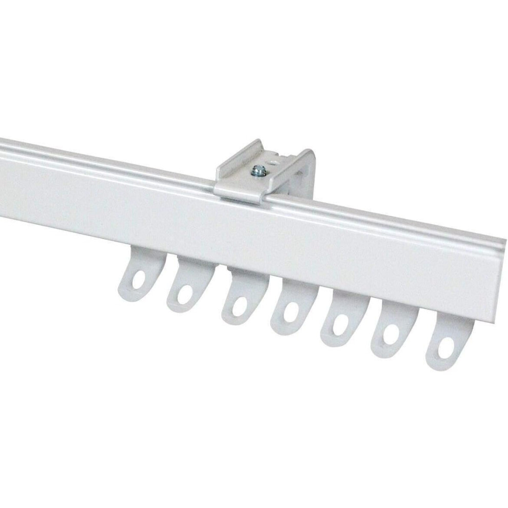 Sales Today Interior (300Cm) Fineline Aluminium Heavyduty Bendable Track White