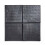 AAMEN Black Garden Stomp Easy Instant Paving Tile 4 pack-30x30cm 2