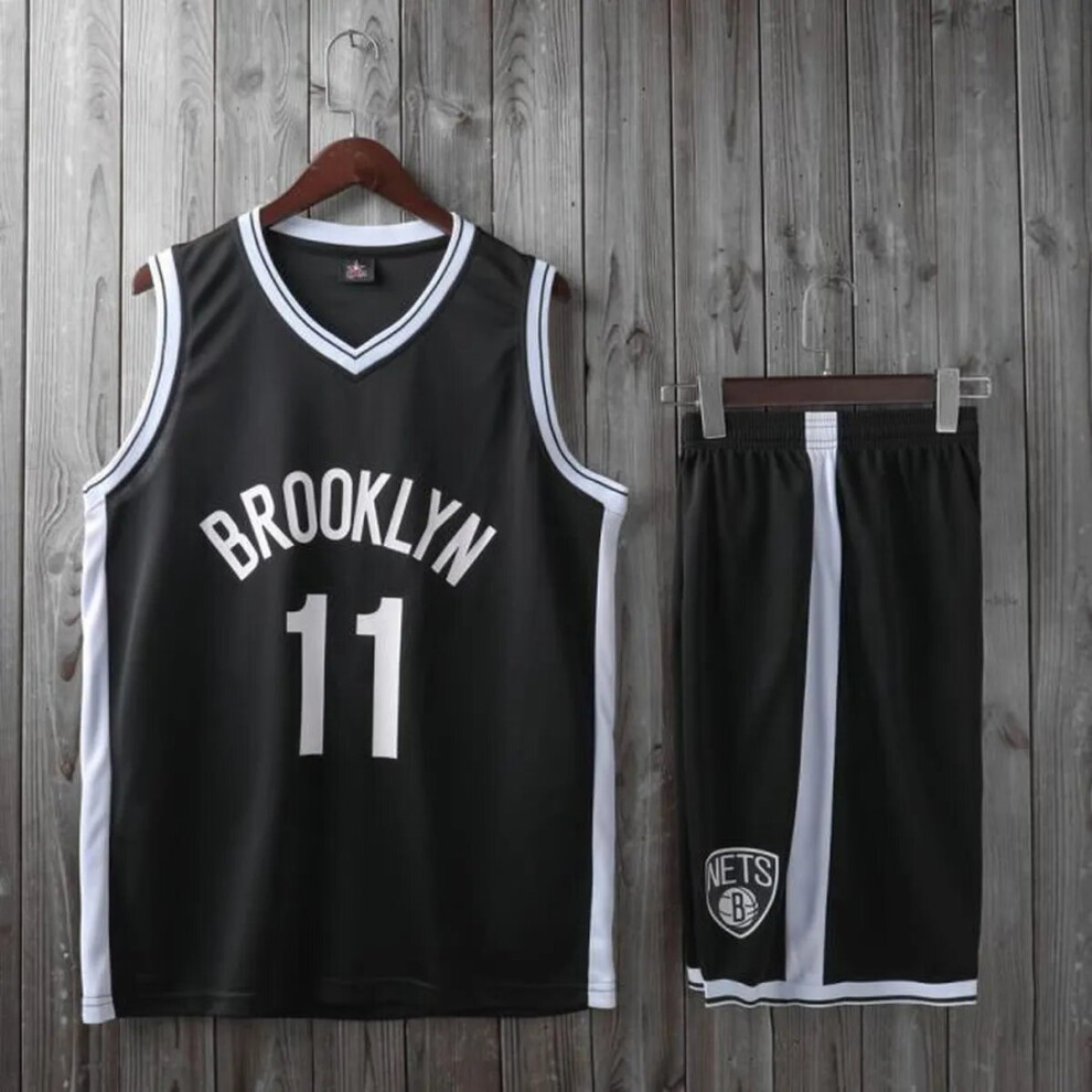 Sibeinuo (Black 2, Xxxxxl) Kyrie Irving Adult And Children's Jersey Set