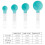 (Pink) Measuring Cups, 8pcs Measuring Cups and Spoons Set 3