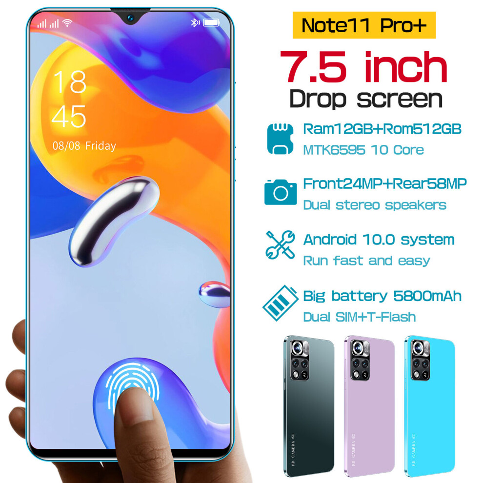 (blue, 12GB+512GB) Note 11 Pro the most popular smartphone in 2023 
