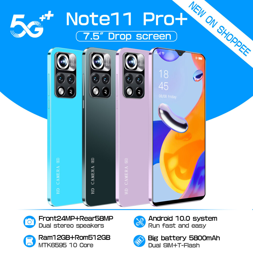 (blue, 6GB+128GB) Note 11 Pro the most popular smartphone in 2023 