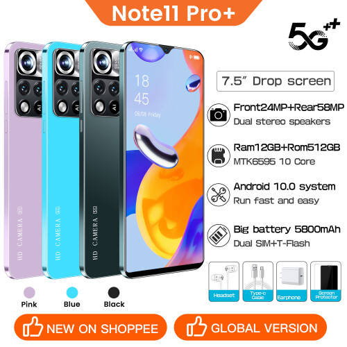 (Black, 12GB+512GB) Note 11 Pro the most popular smartphone in 2023 on ...