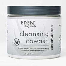 EDEN BodyWorks Coconut Shea Cleansing Cowash | 16 oz | Remove Build Up, Cleanse, Control Frizz & Soften Hair