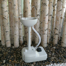 Portable Washing Station Mobile Freestand Hand Wash Sink Camping Outdoor