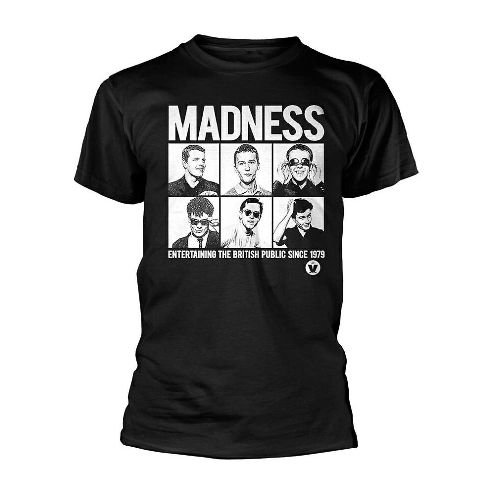 Sibeinuo Men's Black (M) Madness Since 1979 T Shirt