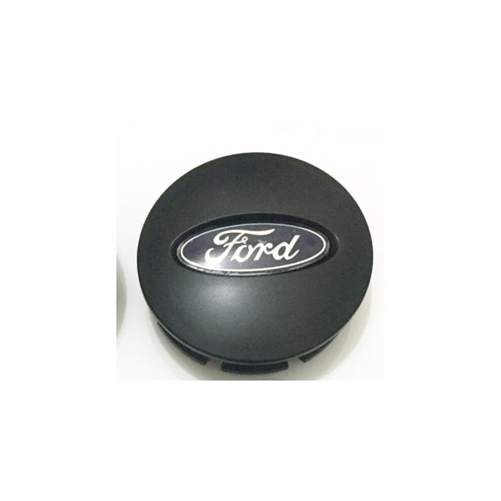 4Pcs 65Mm Suitable For Ford Matte Wheel Center Caps Rim Hub Caps Black 5601103437981