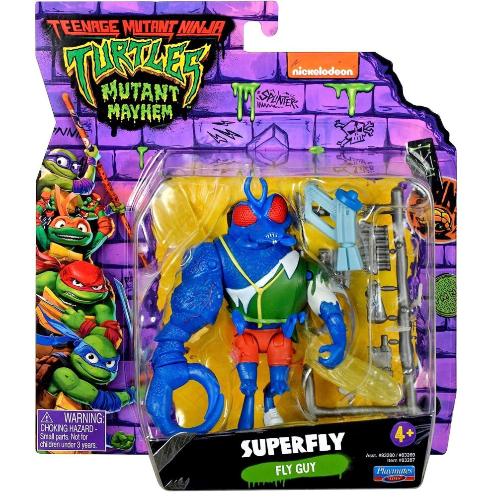 Teenage Mutant Ninja Turtles Mutant Mayhem SUPERFLY Action Figure