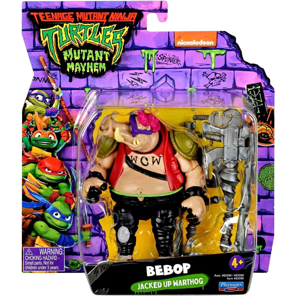 Teenage Mutant Ninja Turtles Mutant Mayhem BEBOP Action Figure