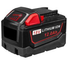12.0Ah Replacement Battery for Milwaukee M18 Battery 48-11-1850 48-11-1860, Compatible with Milwaukee 18v All Tools