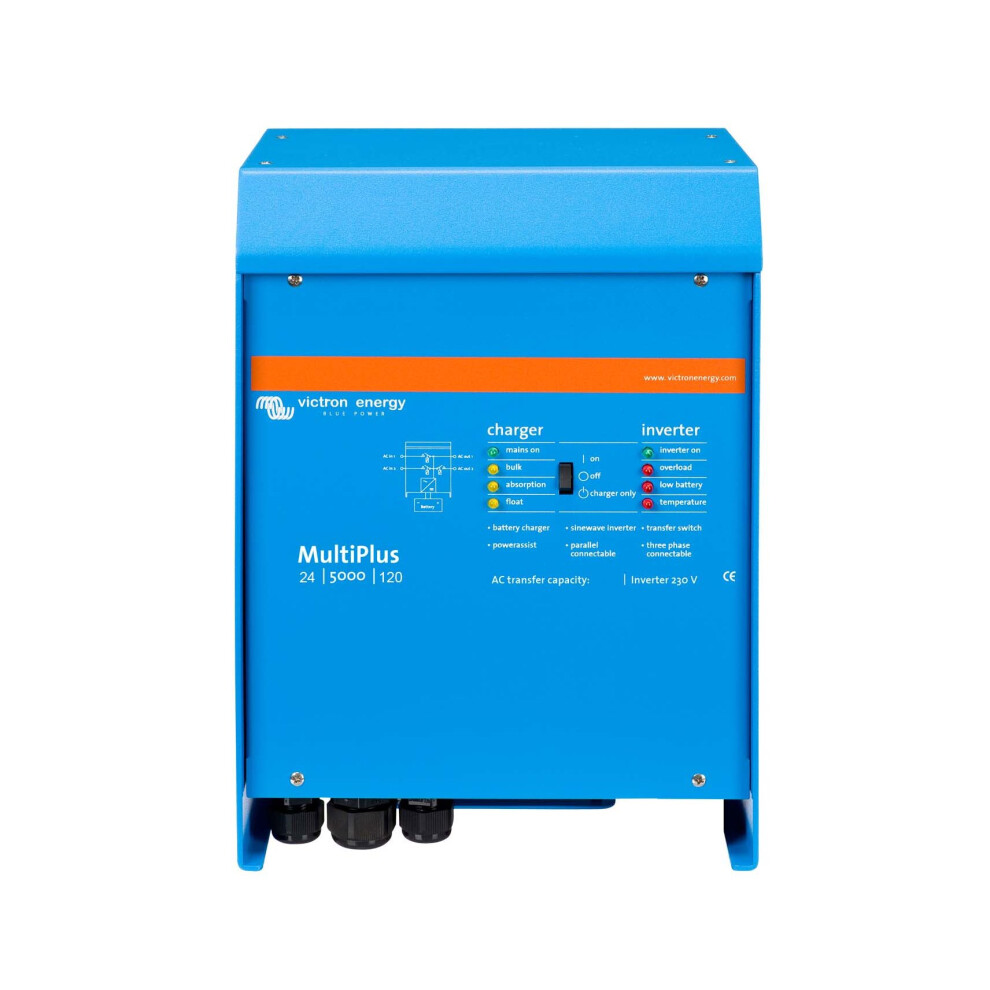 Multiplus 24V 5000-120-100 Pure Sine Power Inverter Batterycharger 8719076024033