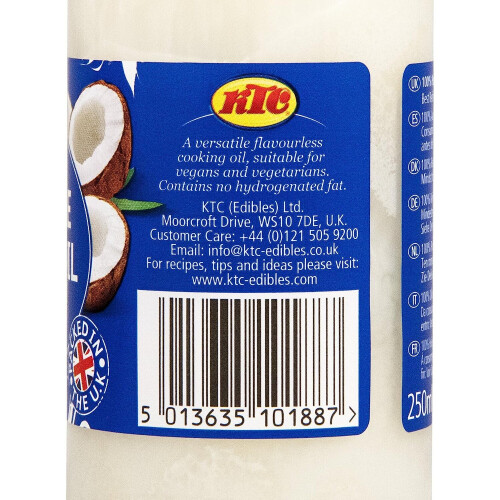 KTC Pure Coconut Oil 250 ml 2