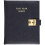 Collins 5 Year Undated Lockable Hardback Leathergrain Desk Diary Black 1