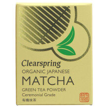 Clearspring Matcha Tea Ceremonial Tin 30g ( pack of 4 )