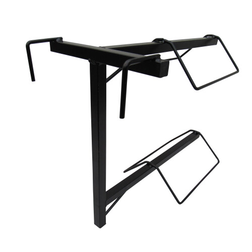 Double Hanging Saddle Rack (Horse Portable 2 Tier Stand Tack Holder) 2